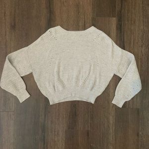 garage sweater, size s, color gray